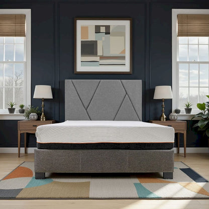 Bridgevine Home - 10 in. King size2-Layer Copper Infused Memory Foam Adult Mattress - AF-RMRP-100KG view 4
