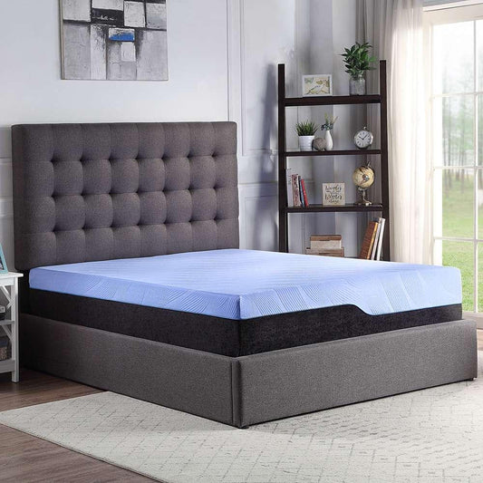 Legends Furniture - Bridgevine Home 12 in. Cal King Size5-Layer Latex Foam and Coil Hybrid Adult Mattress - AX-RMFL-120CK veiw 1