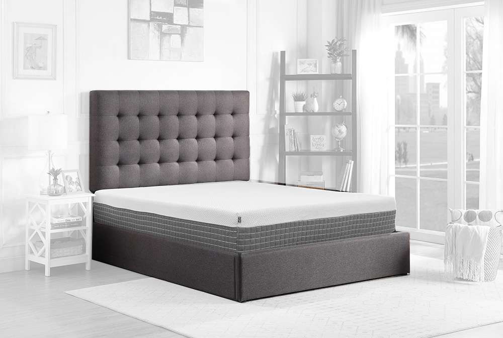 Legends Furniture - Bridgevine Home 12 inch ReCharge Hybrid Cooling Hypergel Quick Response Foam and Coil Adult Mattress, Queen Size - AH-RMWB-120QN veiw 4