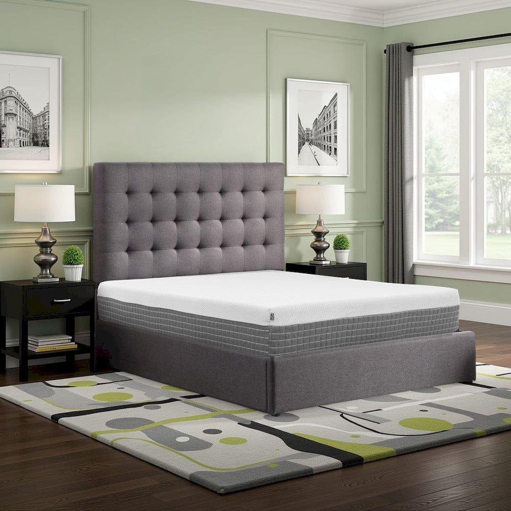 Bridgevine Home - 12 inch ReCharge Hybrid Cooling Hypergel Quick Response Foam and Coil Adult Mattress, Queen Size - AH-RMWB-120QN view 6