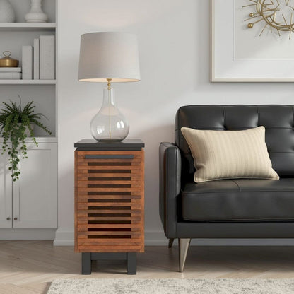 Bridgevine Home - 13 in. Brown Solid Wood Side Table - GC4410.BNB view 10