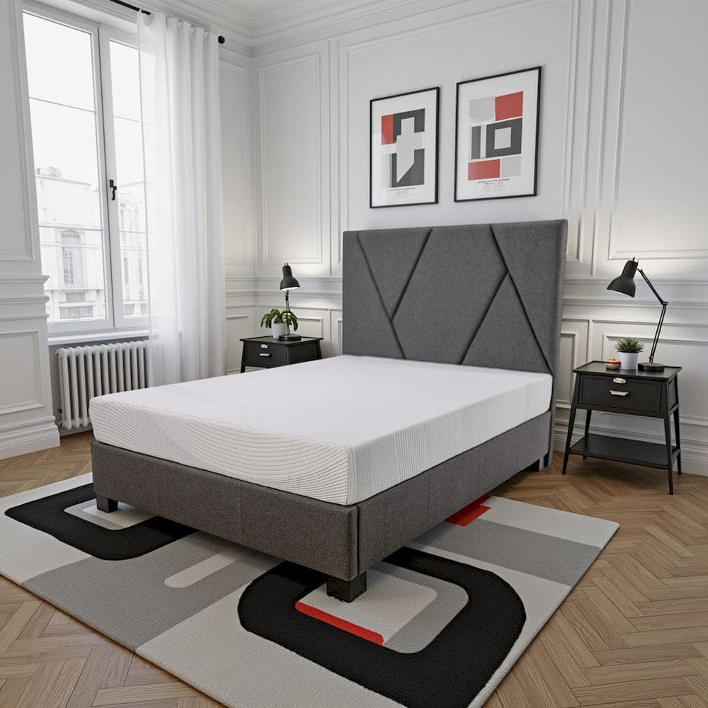 Bridgevine Home - 8in Full Size2-Layer Memory Foam Adult Mattress with Breathable Knit Cover - AF-RMRG-080CK view 3