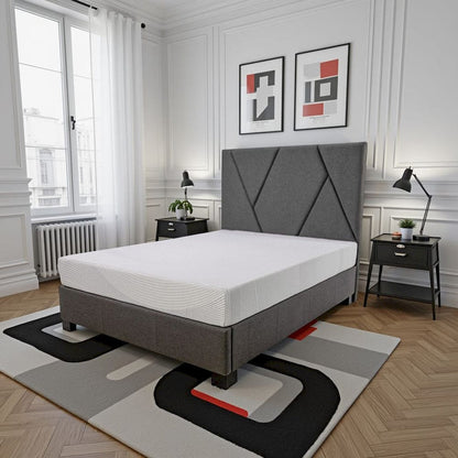 Bridgevine Home - 8in Full Size2-Layer Memory Foam Adult Mattress with Breathable Knit Cover - AF-RMRG-080CK view 3
