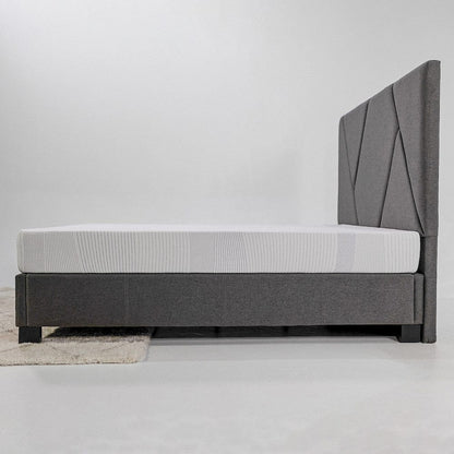 Bridgevine Home - 8in Full Size2-Layer Memory Foam Youth and Adult Mattress with Breathable Knit Cover - AF-RMRG-080FL view 5