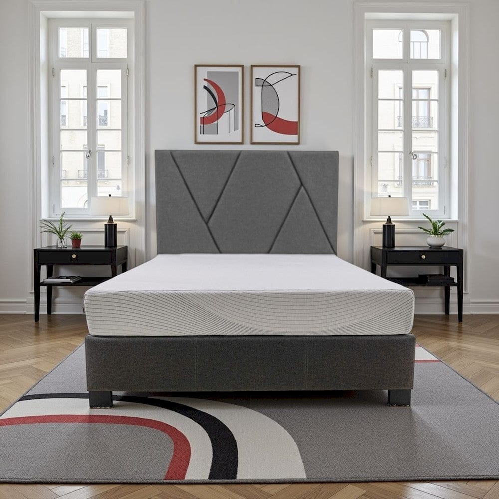 Bridgevine Home - 8in King Size2-Layer Memory Foam Adult Mattress with Breathable Knit Cover - AF-RMRG-080KG view 4