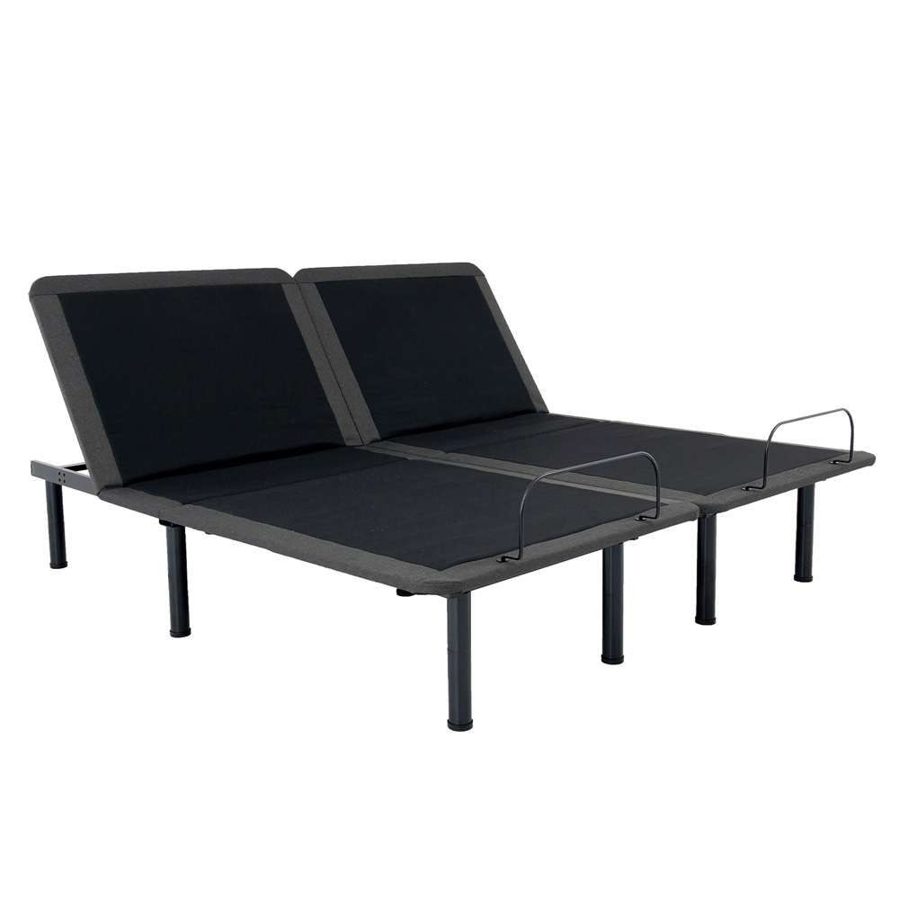 Legends Furniture - Bridgevine Home Quick Assembly Adult King Size Adjustable Bedframe with Voice Activated Controls - ZREM-ADJTA-KGG veiw 4
