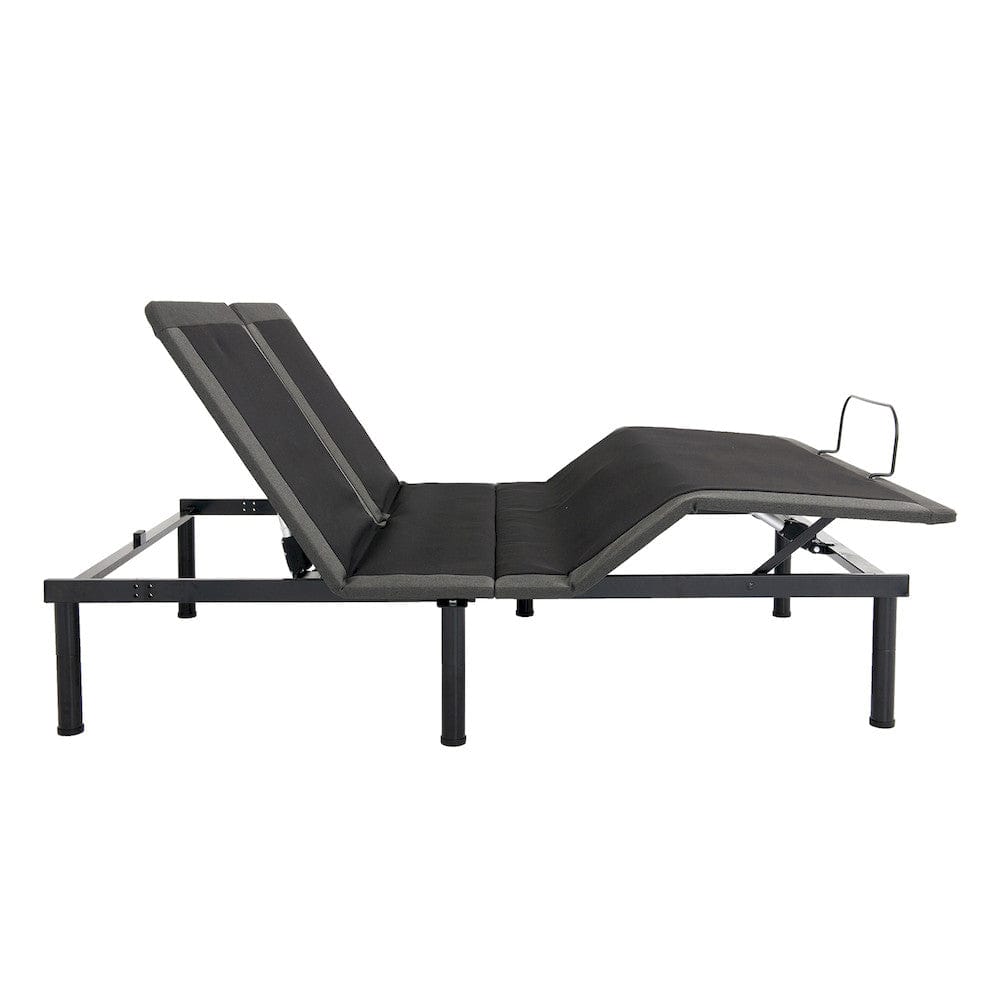 Bridgevine Home - Adult Quick Assembly Flex Head Queen Size Adjustable Bed Frame with Voice Activated Controls - ZREM-ADJTA-FQ view 6