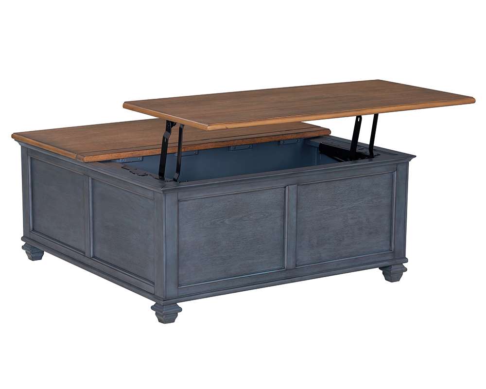Bridgevine Home Americana 40 inch Lift-Top Coffee Table