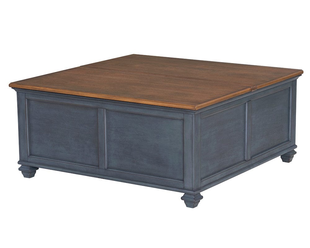 Bridgevine Home - Americana 40 inch Lift-Top Coffee Table, No Assembly Required, Corduroy Blue Finish - ZAMR-4500 view 6