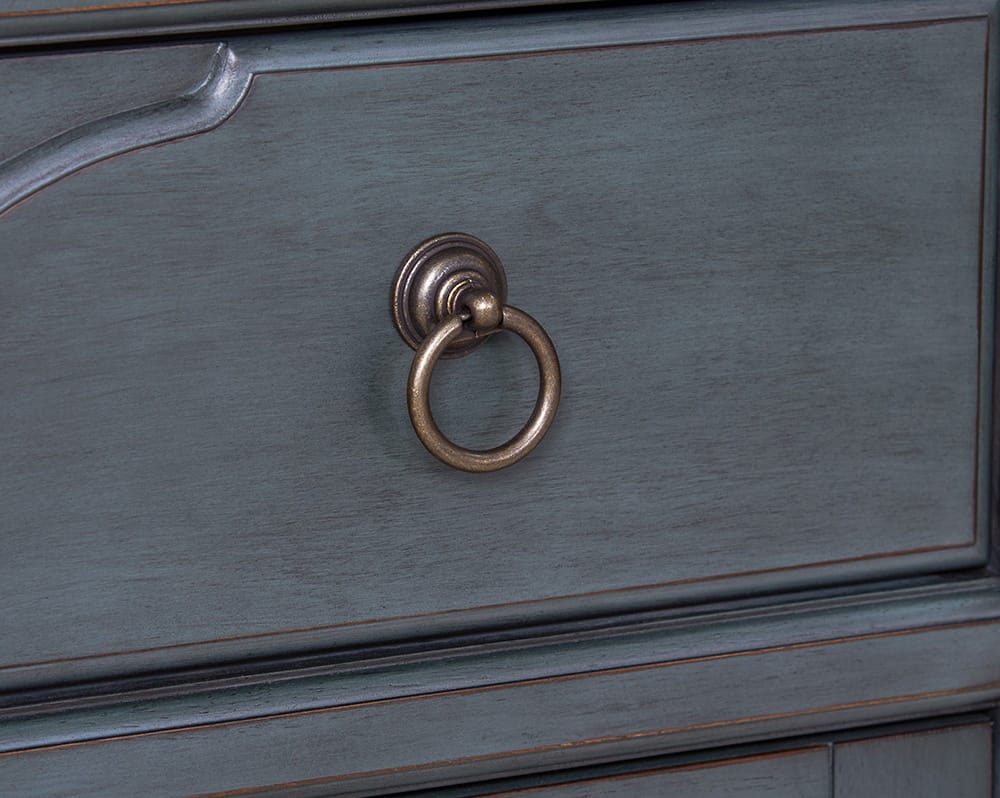 Legends Furniture - Bridgevine Home Americana Server, Corduroy Blue Finish - ZAMR-8200 view 4