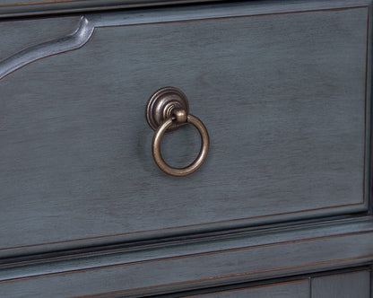 Legends Furniture - Bridgevine Home Americana Server, Corduroy Blue Finish - ZAMR-8200 view 4