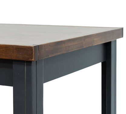 Legends Furniture - Bridgevine Home Essex 24 inch Side Table, No Assembly Required, Black and Whiskey Finish - ES4110.SWK veiw 5