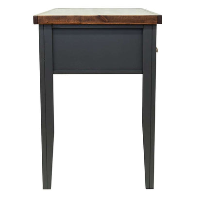 Legends Furniture - Bridgevine Home Essex 53 inch Writing Desk, No Assembly Required,  Black and Whiskey Finish - ES6210.SWK veiw 4
