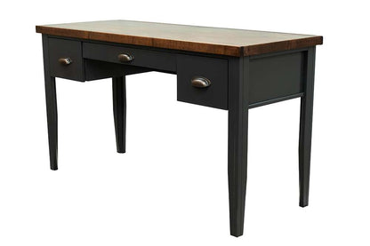 Legends Furniture - Bridgevine Home Essex 53 inch Writing Desk, No Assembly Required,  Black and Whiskey Finish - ES6210.SWK veiw 7