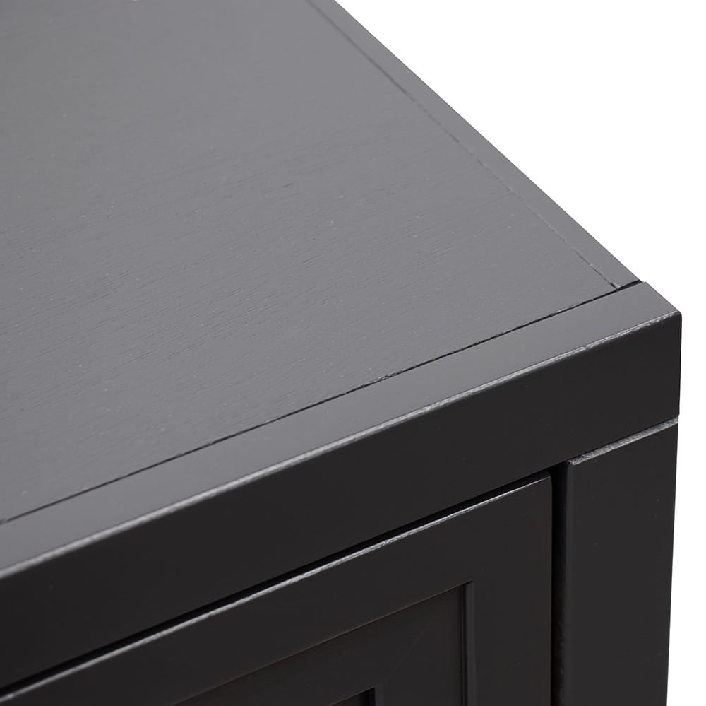 Legends Furniture - Bridgevine Home Nora 22 inch End Table, Black and Whiskey Finish - NO4110E.SWK view 4