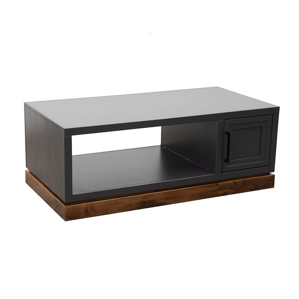 Legends Furniture - Bridgevine Home Nora 48 inch Coffee Table, Black and Whiskey Finish - NO4210E.SWK view 1