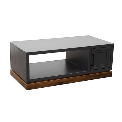 Legends Furniture - Bridgevine Home Nora 48 inch Coffee Table, Black and Whiskey Finish - NO4210E.SWK view 1