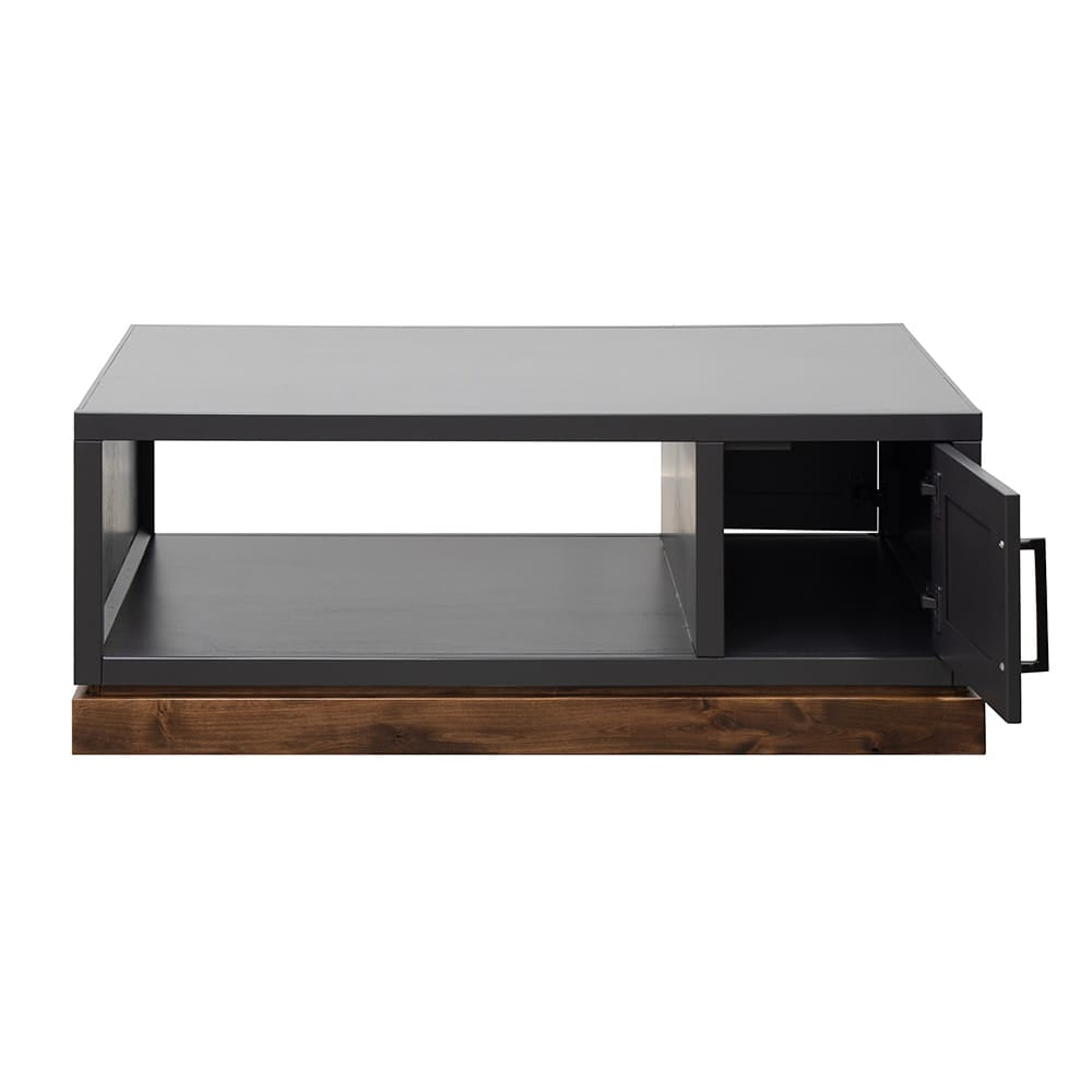 Legends Furniture - Bridgevine Home Nora 48 inch Coffee Table, Black and Whiskey Finish - NO4210E.SWK view 3
