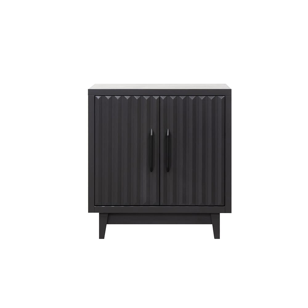 Legends Furniture - Bridgevine Home Radiance 32 inch Two Door Cabinet, Black Finish - RA1020E.SLS view 2