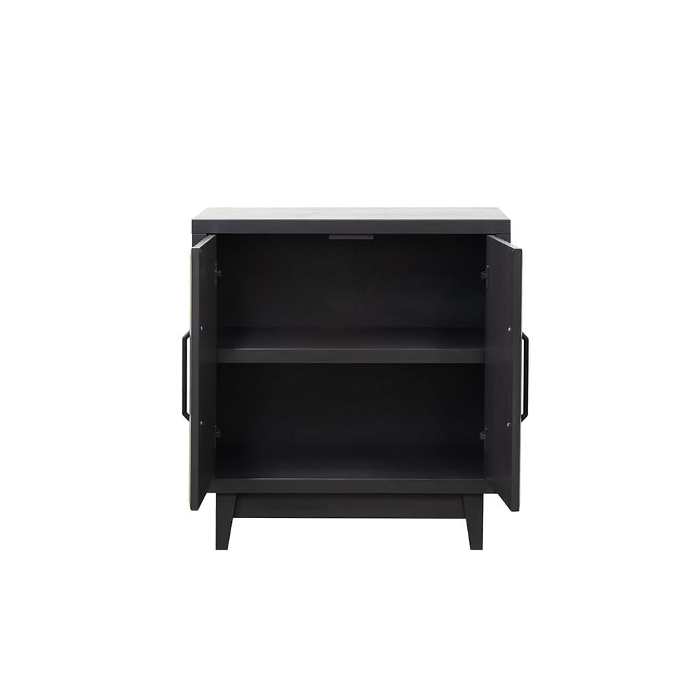 Legends Furniture - Bridgevine Home Radiance 32 inch Two Door Cabinet, Black Finish - RA1020E.SLS view 3