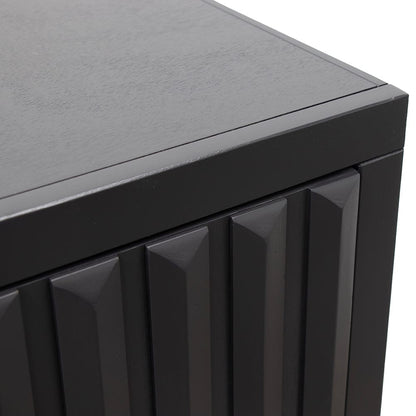 Legends Furniture - Bridgevine Home Radiance 32 inch Two Door Cabinet, Black Finish - RA1020E.SLS view 4