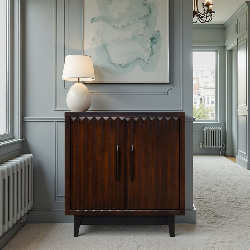 Legends Furniture - Bridgevine Home Radiance 32 inch Two Door Cabinet, Rosewood Finish - RA1020E.RWM view 5