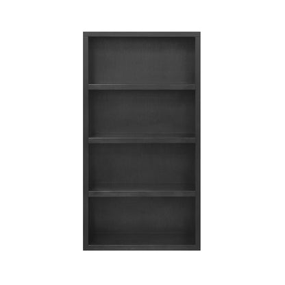 Legends Furniture - Bridgevine Home Radiance 60 inch High Bookshelf, Black Finish - RA6860E.SLS view 2