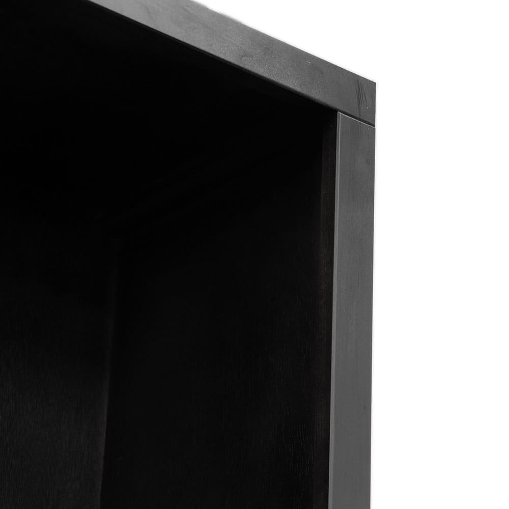 Legends Furniture - Bridgevine Home Radiance 60 inch High Bookshelf, Black Finish - RA6860E.SLS view 3
