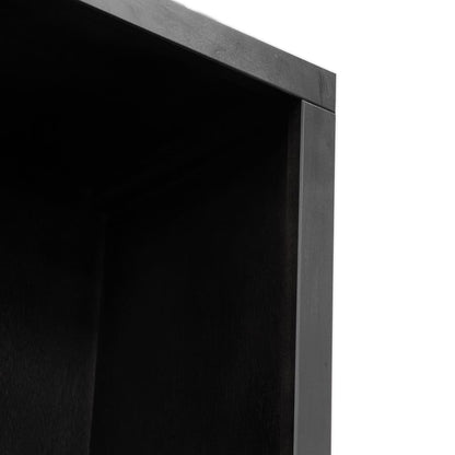 Legends Furniture - Bridgevine Home Radiance 60 inch High Bookshelf, Black Finish - RA6860E.SLS view 3