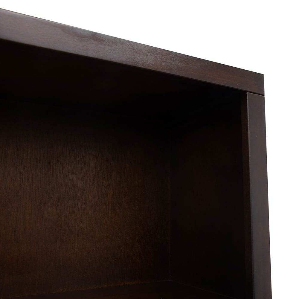Legends Furniture - Bridgevine Home Radiance 60 inch High Bookshelf, Rosewood Finish - RA6860E.RWD view 4
