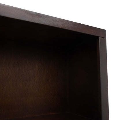 Legends Furniture - Bridgevine Home Radiance 60 inch High Bookshelf, Rosewood Finish - RA6860E.RWD view 4