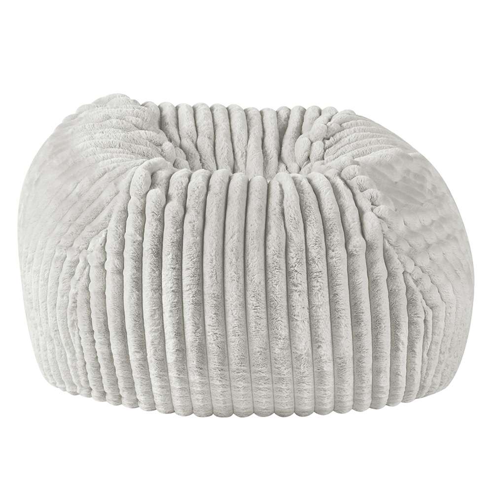 Legends Furniture - Bridgevine Home Sky Luxe 40 inch Minky Dove Grey Memory Foam Lounger - ZMFL-0801B-DVGRY view 3
