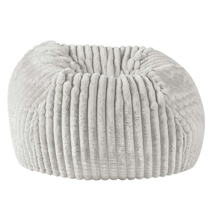 Legends Furniture - Bridgevine Home Sky Luxe 40 inch Minky Dove Grey Memory Foam Lounger - ZMFL-0801B-DVGRY view 3