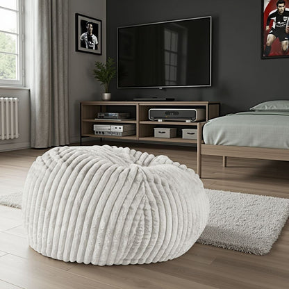 Legends Furniture - Bridgevine Home Sky Luxe 40 inch Minky Dove Grey Memory Foam Lounger - ZMFL-0801B-DVGRY view 4