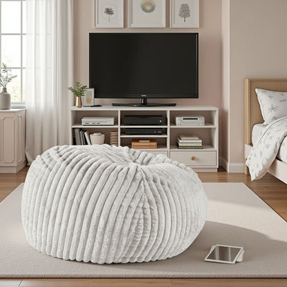 Legends Furniture - Bridgevine Home Sky Luxe 40 inch Minky Dove Grey Memory Foam Lounger - ZMFL-0801B-DVGRY view 6