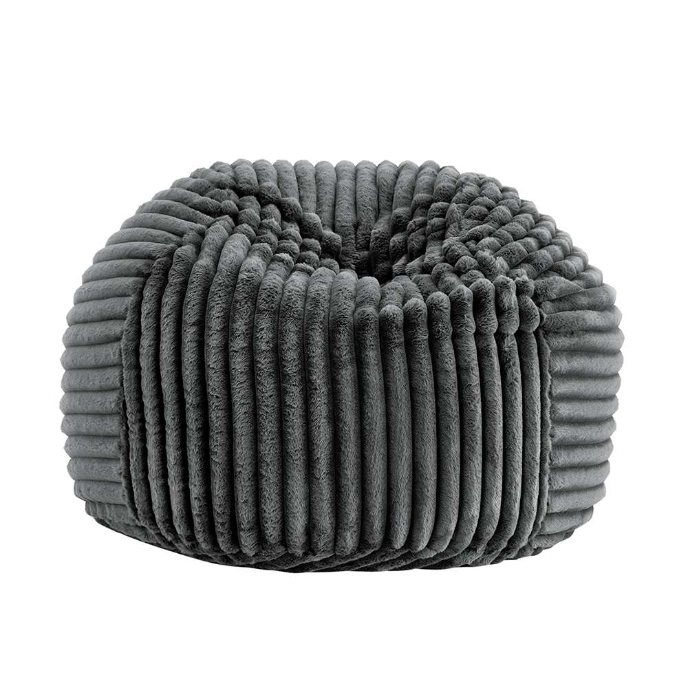Legends Furniture - Bridgevine Home Sky Luxe 40 inch Minky Gunmetal Memory Foam Lounger - ZMFL-0801A-GNMET veiw 1