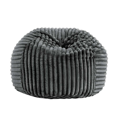 Legends Furniture - Bridgevine Home Sky Luxe 40 inch Minky Gunmetal Memory Foam Lounger - ZMFL-0801A-GNMET veiw 1