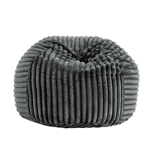 Legends Furniture - Bridgevine Home Sky Luxe 40 inch Minky Gunmetal Memory Foam Lounger - ZMFL-0801A-GNMET veiw 1