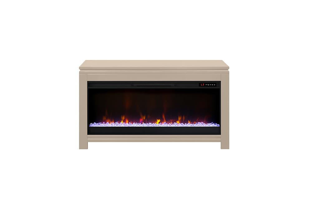 Legends Furniture - Camden 48 in. Electric Fireplace Base Cabinet, Modular Wall System, Beige/ Taupe - TC5401E.KHK view 1