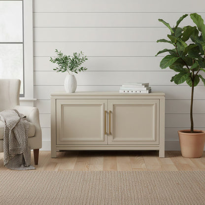 Legends Furniture - Camden 48 in. Modular Storage Cabinet, Crafted in Arizona, Beige/ Taupe - TC1210E.KHK view 4