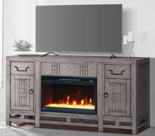 Legends Furniture - Fusion 61 inch Fireplace TV Console in Dawn - ZFUS-1961 veiw 1