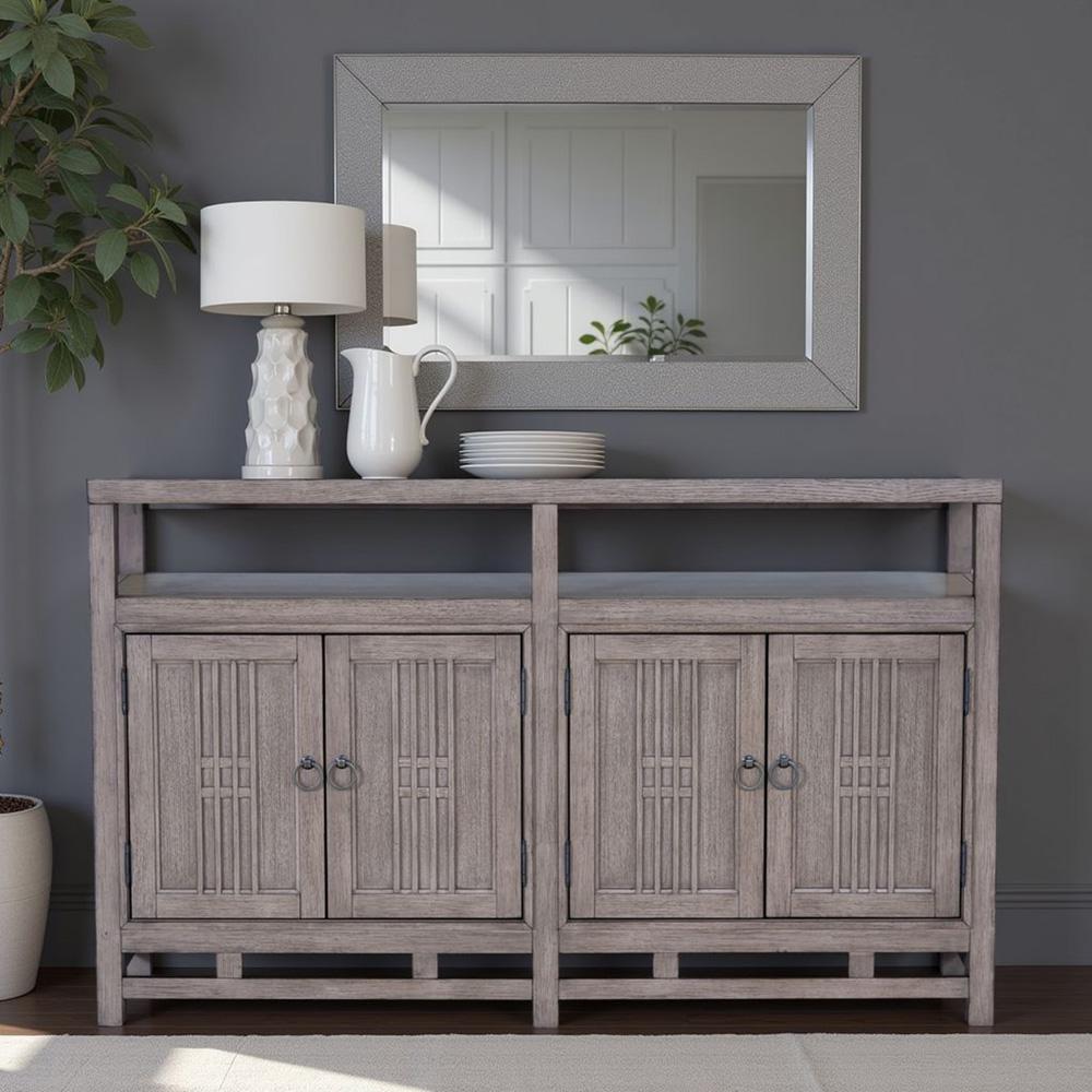 Legends Furniture - Fusion Buffet Server Cabinet in Dawn - ZFUS-8200 veiw 6