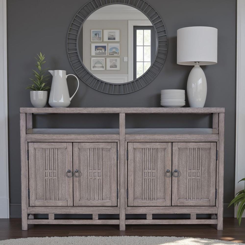 Legends Furniture - Fusion Buffet Server Cabinet in Dawn - ZFUS-8200 veiw 7