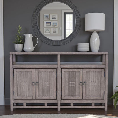 Legends Furniture - Fusion Buffet Server Cabinet in Dawn - ZFUS-8200 veiw 7