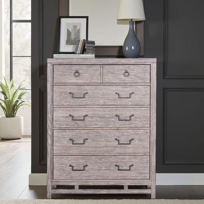 Legends Furniture - Fusion Five Drawer Chest in Dawn - ZFUS-7016 veiw 8