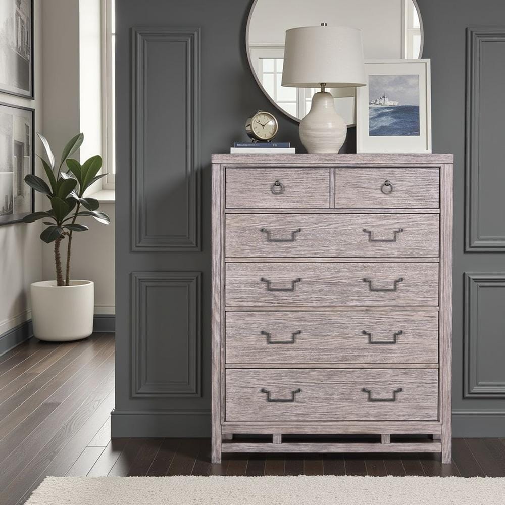 Legends Furniture - Fusion Five Drawer Chest in Dawn - ZFUS-7016 veiw 9