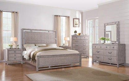 Legends Furniture - Fusion King Panel Bed in Dawn - ZFUS-7000KG veiw 7