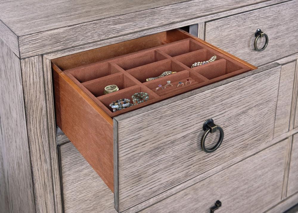 Legends Furniture - Fusion Seven Drawer Dresser in Dawn - ZFUS-7013 veiw 3