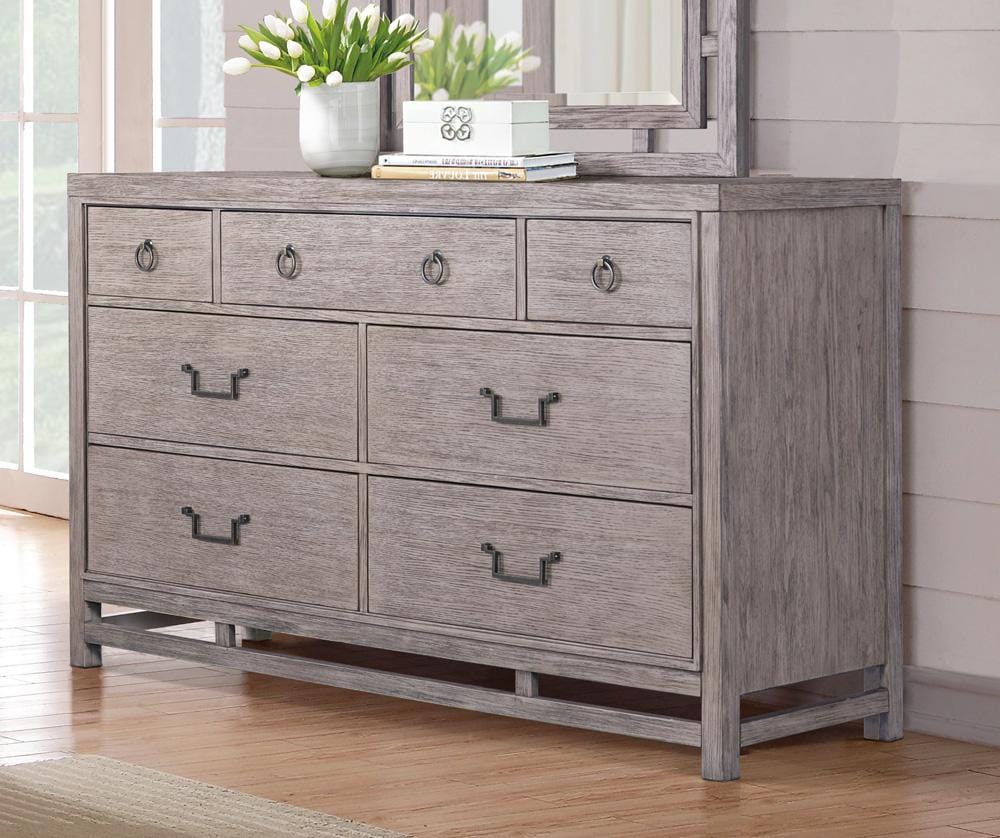 Legends Furniture - Fusion Seven Drawer Dresser in Dawn - ZFUS-7013 veiw 8
