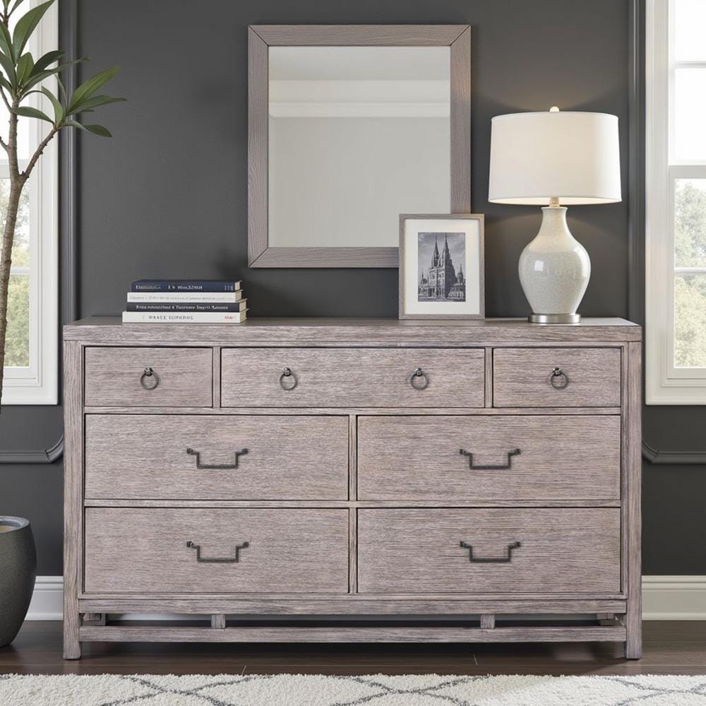Legends Furniture - Fusion Seven Drawer Dresser in Dawn - ZFUS-7013 veiw 10